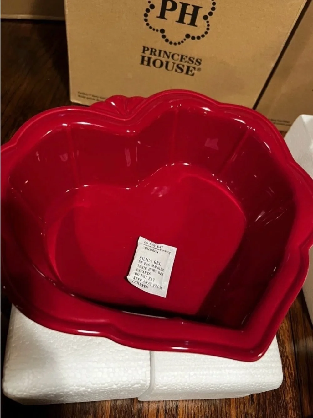 Princess House Cardboard Storage Box in Brown